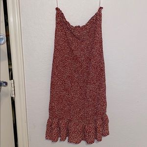 American Eagle Smocked Tube Dress